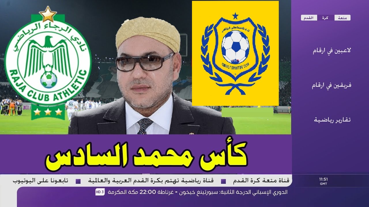 الرجاء كأس محمد السادس للأندية الأبطال..