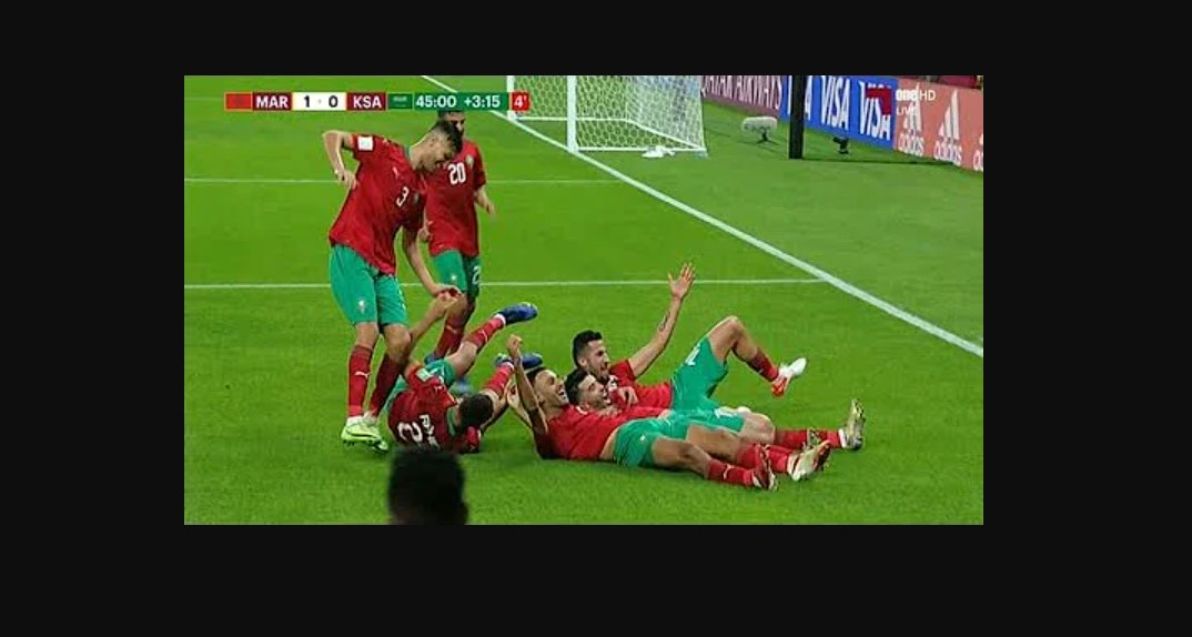 ملخص مباراة المغرب والسعودية في كأس العرب