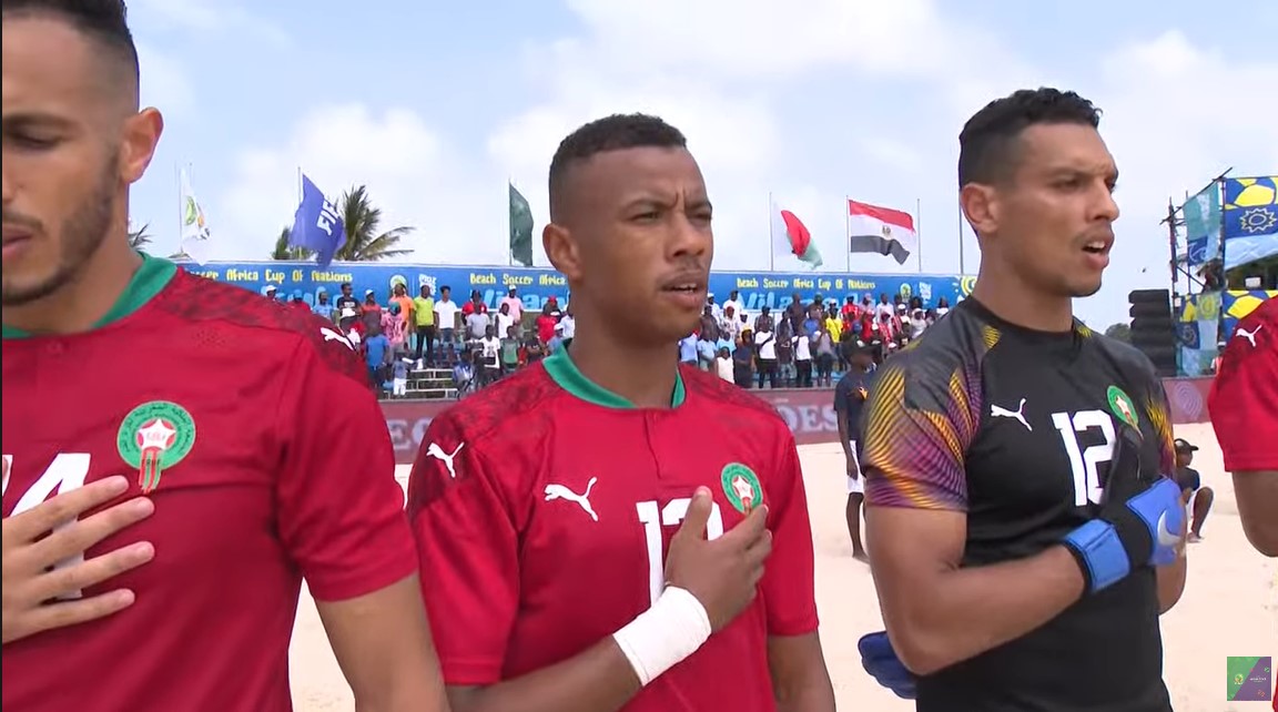 بث مباشر مباراة المغرب ومصر نصف نهائي كأس أفريقيا كرة القدم الشاطئية